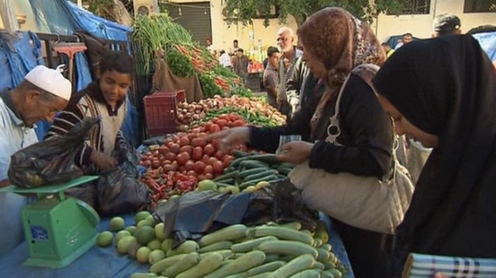 Telediario 1 - Mañana llegan heridos de Libia