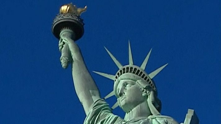 Telediario 1 - Estatua de la Libertad, 125 años