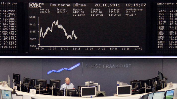 La tarde en 24h - Ligeras pérdidas en las Bolsas