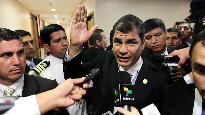 Informativo 24h - Correa deja la Cumbre de Asunción