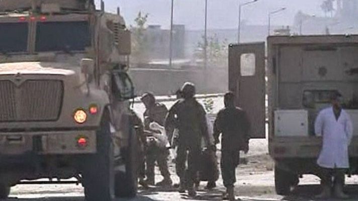 Telediario 1 - Atentado en Kabul