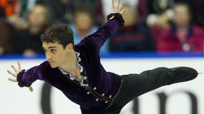 Patinaje sobre hielo - Javier Fernández, segundo en Canadá