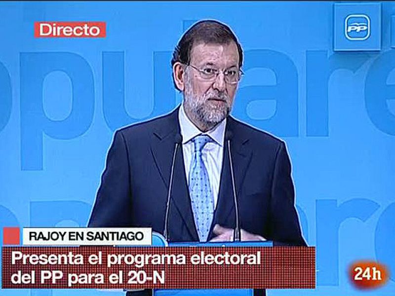 Rajoy reconoce que la crisis le impide "prometer cosas que querría hacer" | Ver