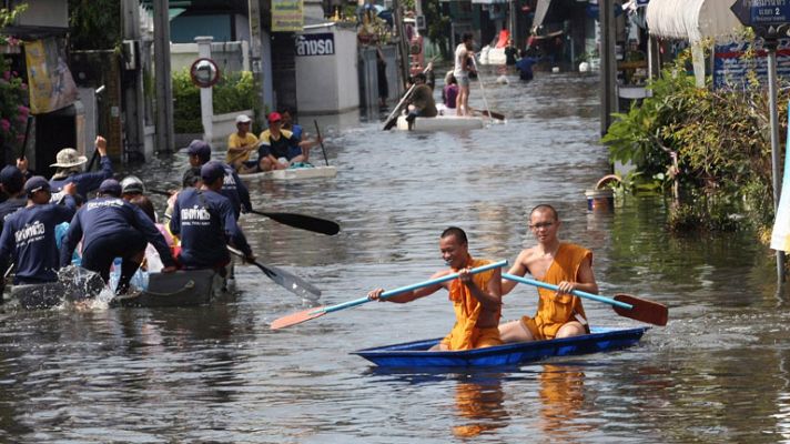 Informativo 24h - Se aleja el riesgo de mayores inundaciones en Bankok