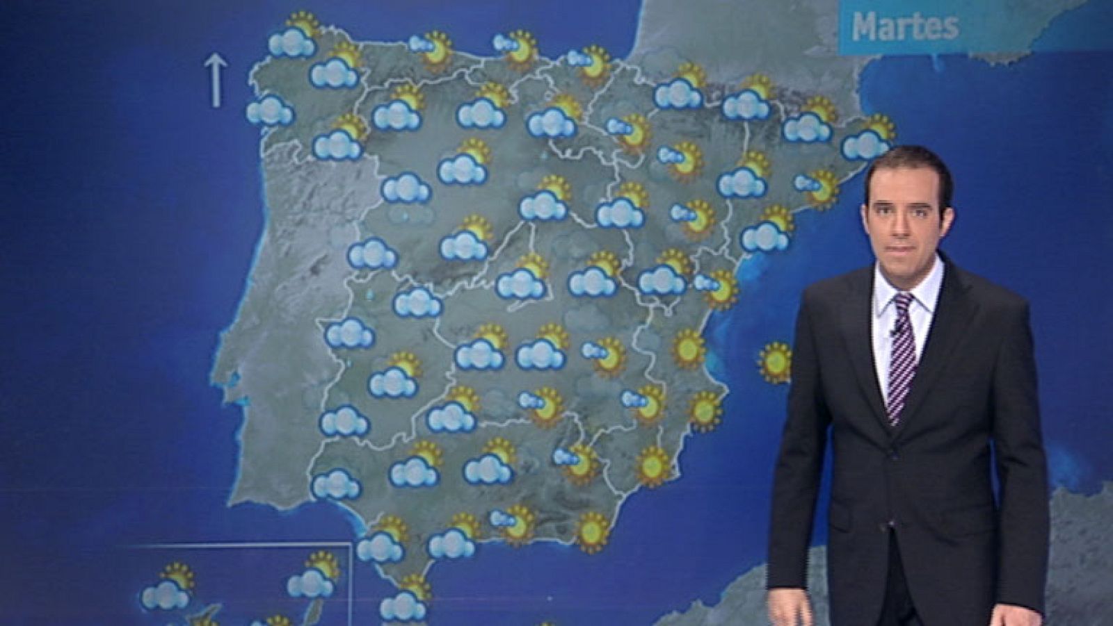 Las lluvias llegan mañana a la mitad occidental peninsular