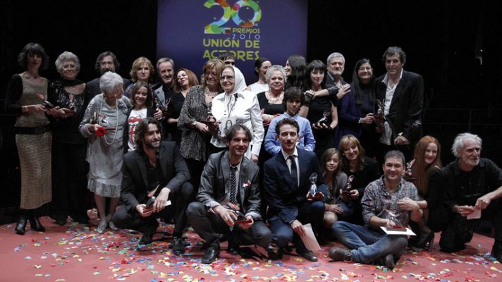 Telediario 1 - Los premios de la Unión de Actores