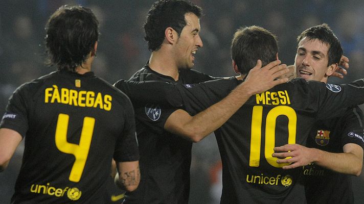 Champions League - Messi marca el segundo