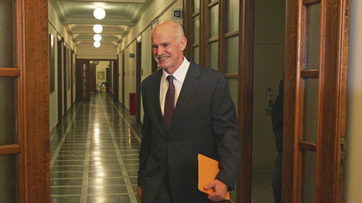 Telediario 1 - Vuelta a empezar por Grecia