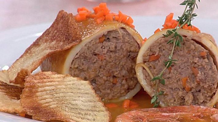 RTVE Cocina - Calamares rellenos con ternera