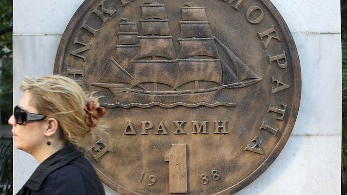 Telediario 1 - Grecia: temor al fin del euro