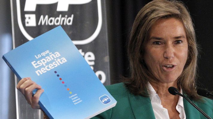 Telediario 1 - El PP cree que el cambio en La Moncloa es una urgencia nacional