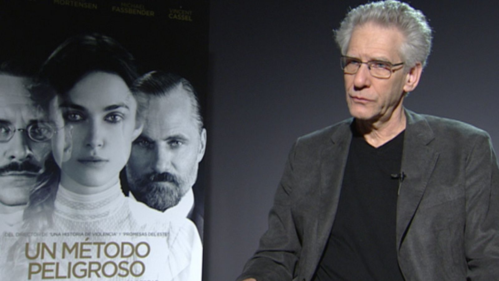 "Un método peligroso", el último trabajo del director canadiense David Cronenberg
