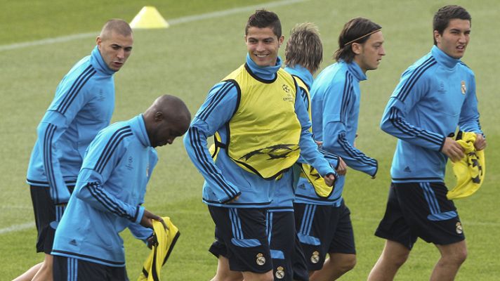 Telediario 1 - El Madrid contra el gafe de Lyon