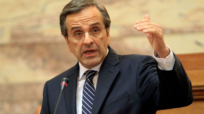 Telediario 1 - Voto de confianza a Papandreu