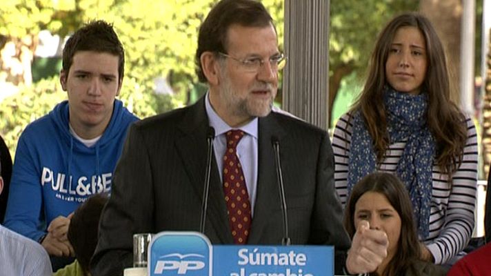 Telediario 1 - Reacciones a los datos del paro