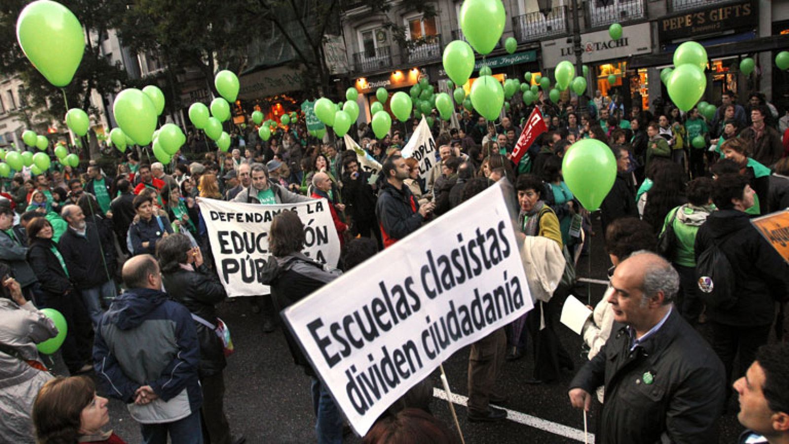 Nueva jornada de movilizaciones en la enseñanza pública