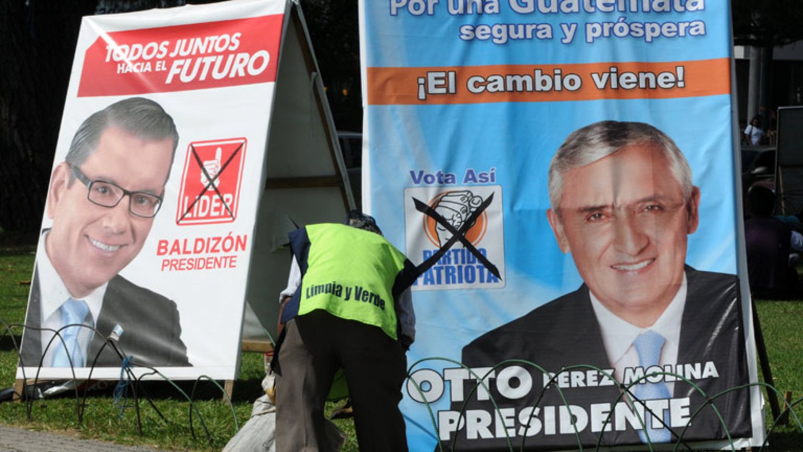 Dos candidatos de derecha se disputan la presidencia de Guatemala