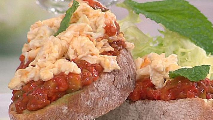 RTVE Cocina - Huevos revueltos a la manchega