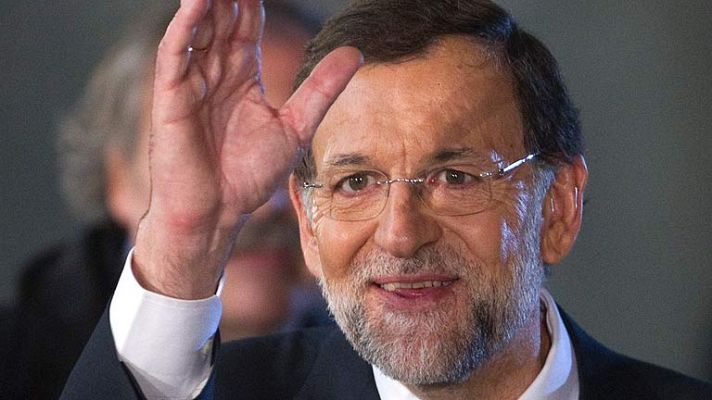 59 segundos - Rajoy llega a Génova tras el debate