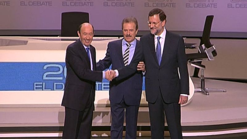 Cara a cara Rubalcaba-Rajoy