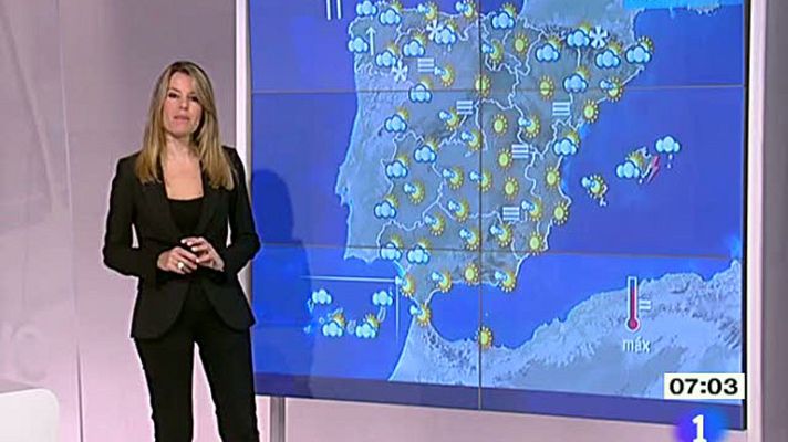 El tiempo - Cielos cubiertos con chubascos en el norte y Baleares
