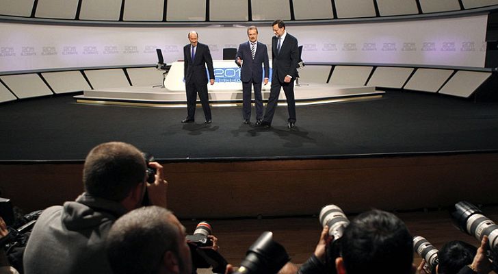 Telediario 1 - Política Exterior y Democracia han sido los temas del tercer y último bloque del debate