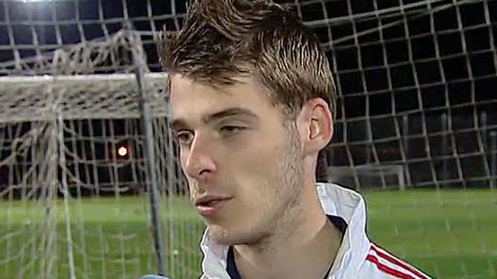 Telediario 1 - De Gea y la 'Rojita', ante Estonia y Suiza
