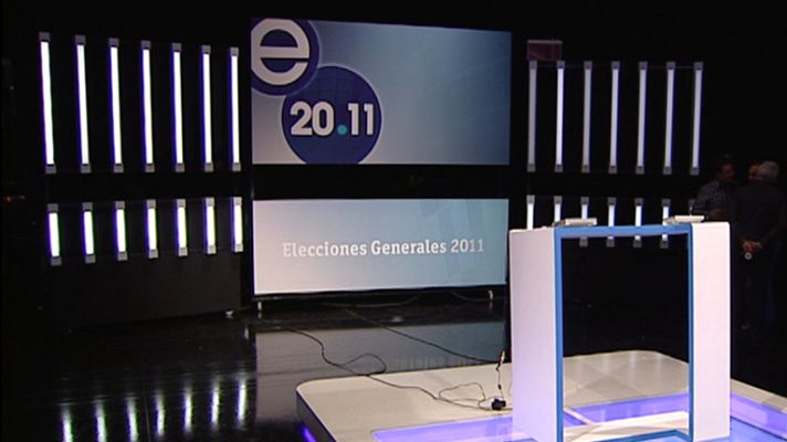 Telediario 1 - Ya está todo preparado para el debate a cinco