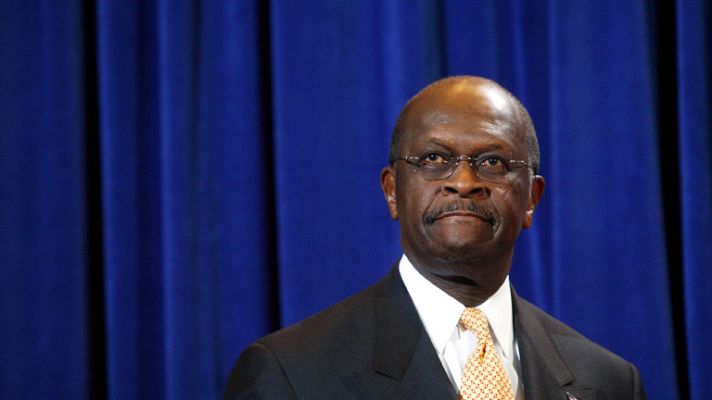 Telediario 1 - Herman Cain niega toda acusación