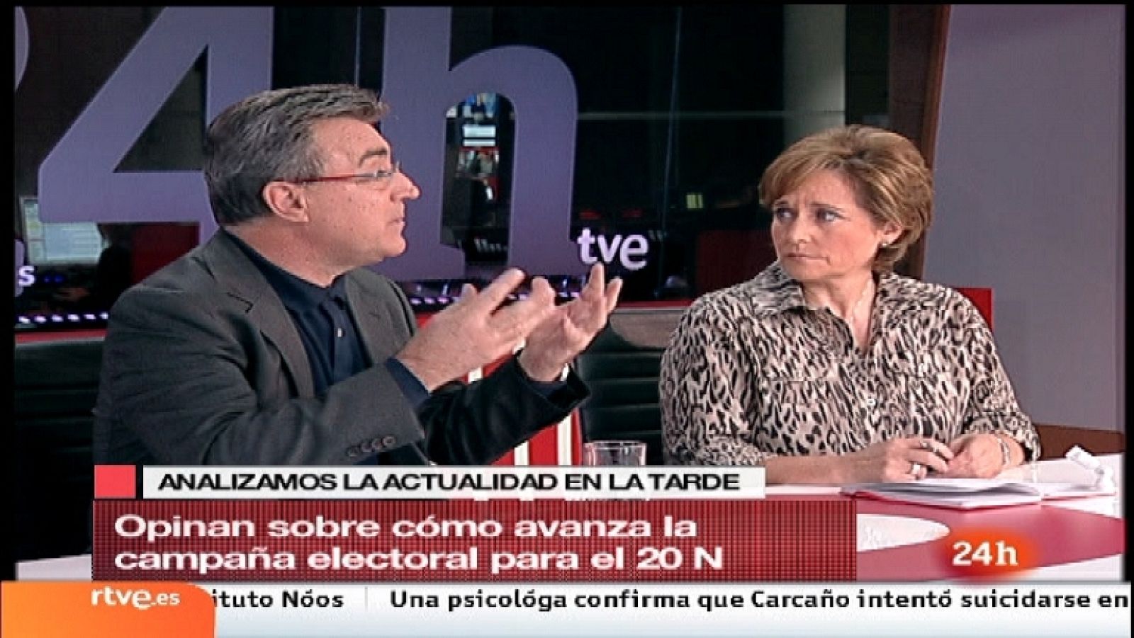 La tarde en 24 horas - Segunda hora - 09/11/11 - Ver ahora