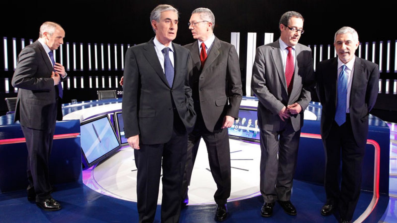 Bloque de democracia y otras políticas del gran debate a cinco en RTVE