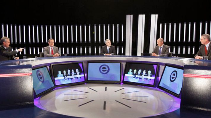 Telediario 1 - Resumen del Gran Debate Electoral