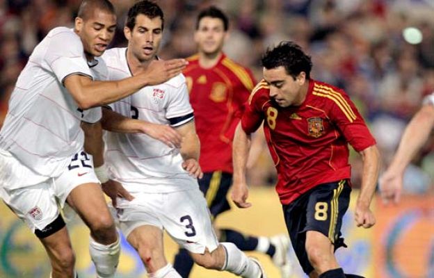 Eurocopa - España 1 - EEUU 0