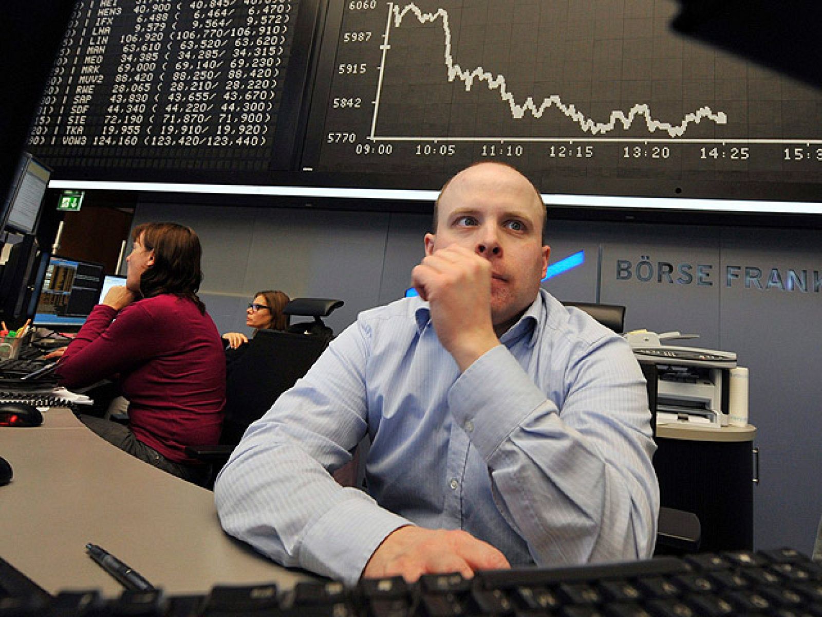 La prima de riesgo de Francia marca un récord y las bolsas cierran sin grandes cambios - Informativo 24h | Ver