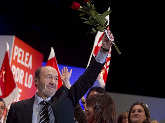 Telediario 1 - Rubalcaba en Baleares