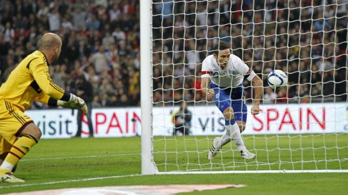 Eurocopa - Lampard adelanta a Inglaterra (1-0)