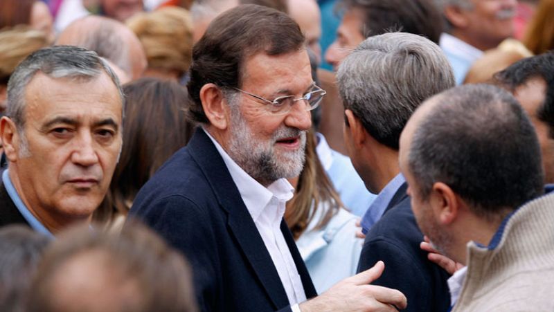 Rajoy afirma que los españoles ya no tienen miedo al cambio