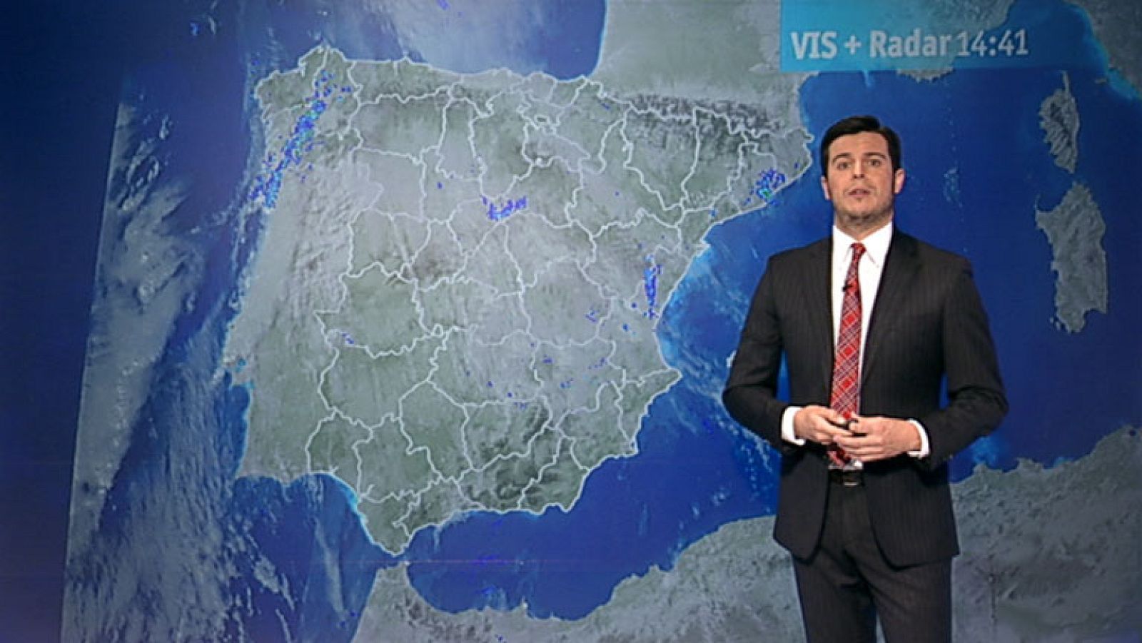 Lluvias en el oeste y Sistema Central y nieve en el noroeste y centro