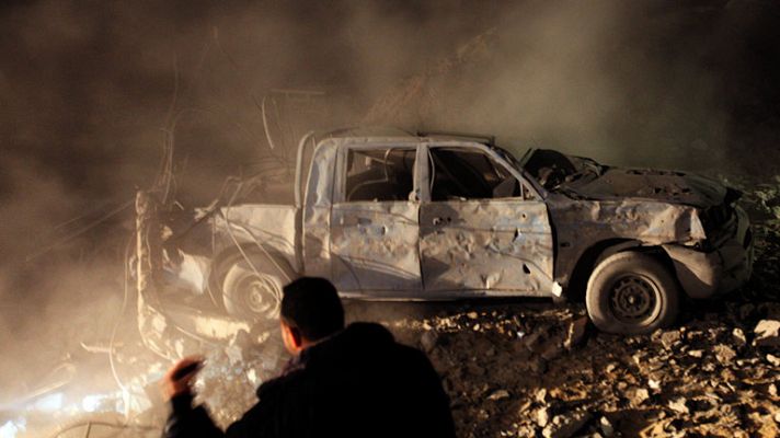 Informativo 24h - Un policía palestino muere en un bombardeo israelí sobre Gaza