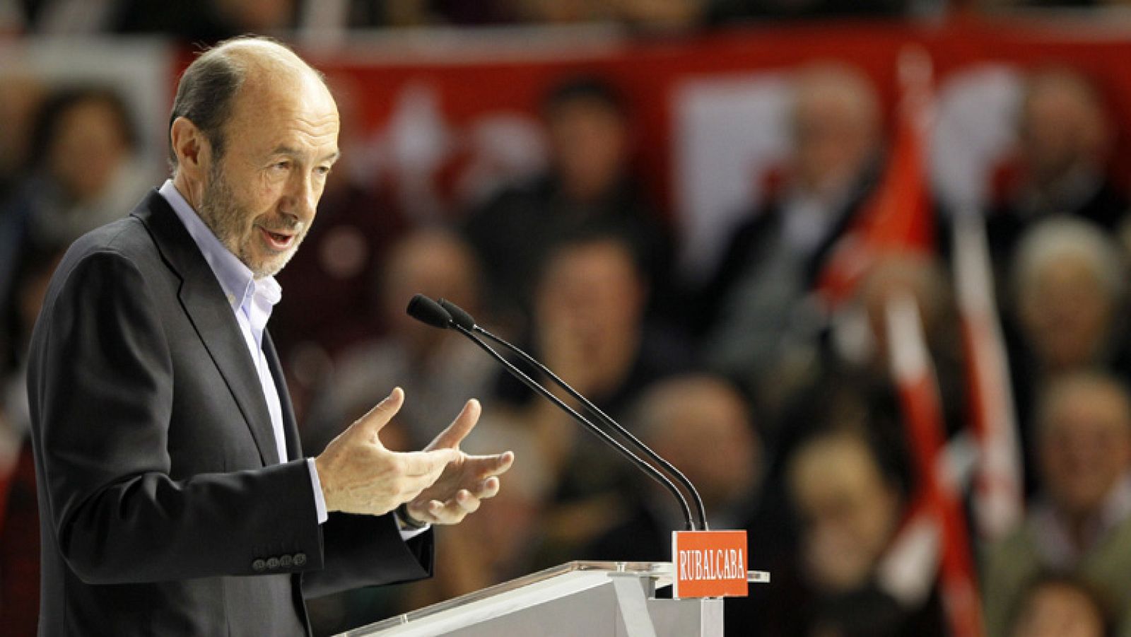 Rubalcaba intensifica sus labor electoral en la recta final