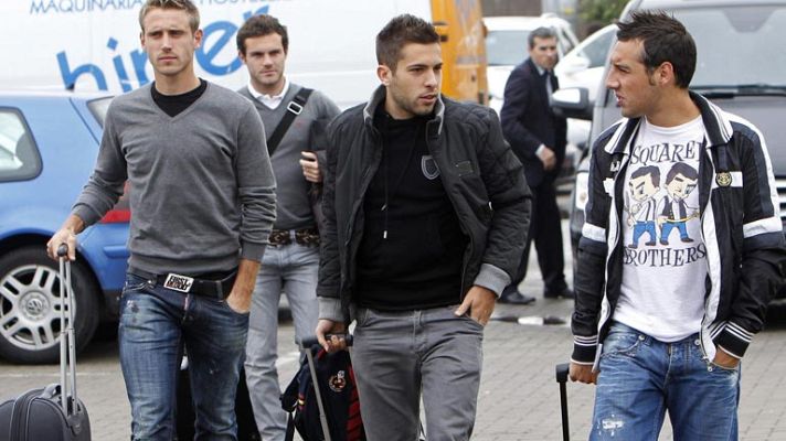 Telediario 1 - Jordi Alba convence a Del Bosque