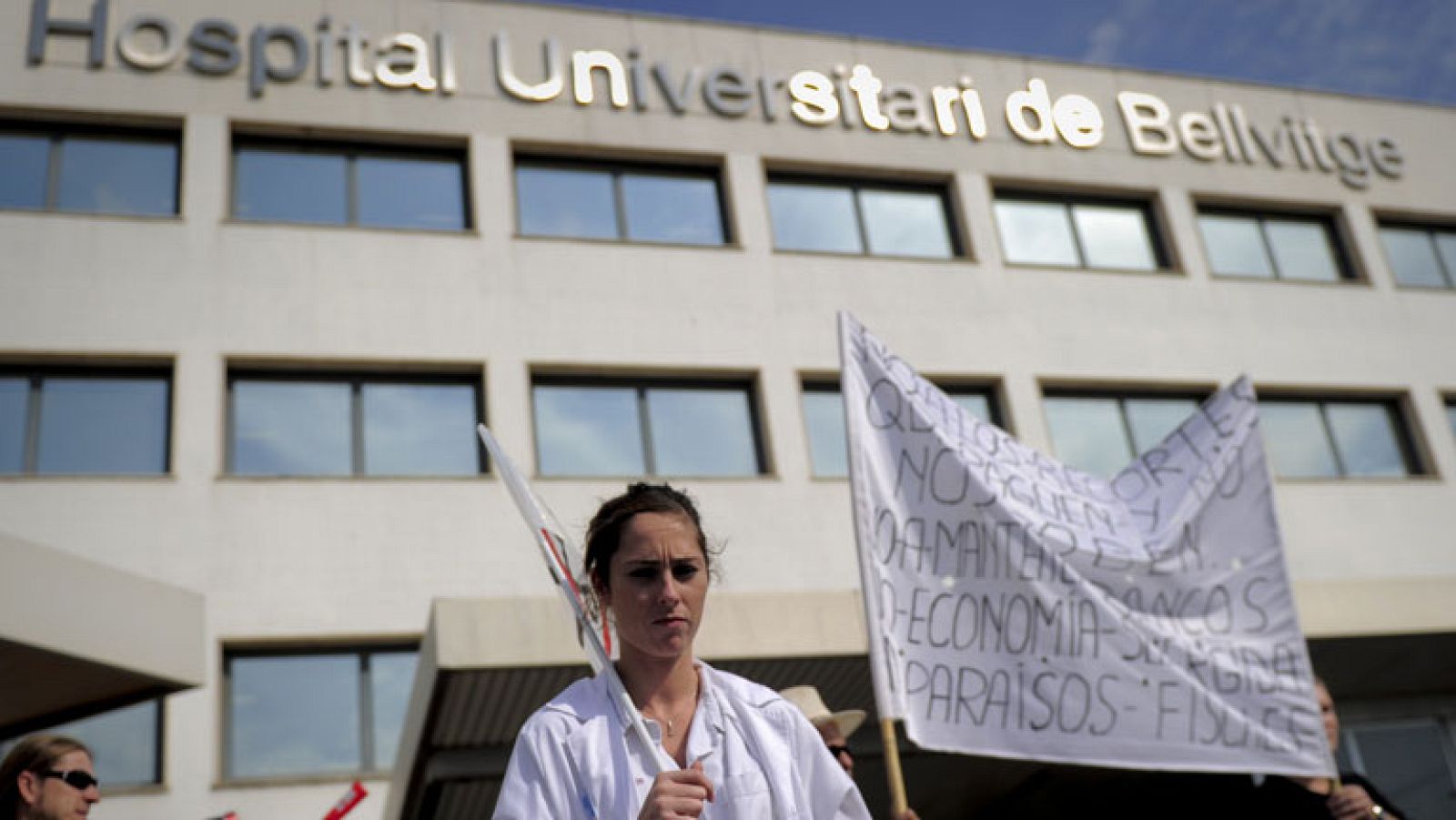 El personal sanitario de Cataluña, en huelga contra los recortes en Sanidad