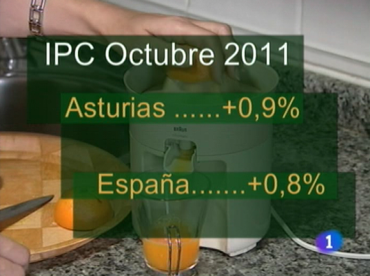 Panorama Regional - Asturias en 2' - 15/11/11