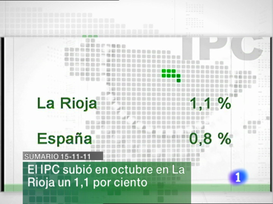 Informativo Telerioja - Telerioja en 2' - 15/11/11