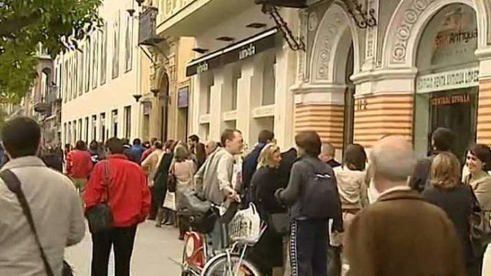 Telediario 1 - Sevilla se vuelca con la Davis