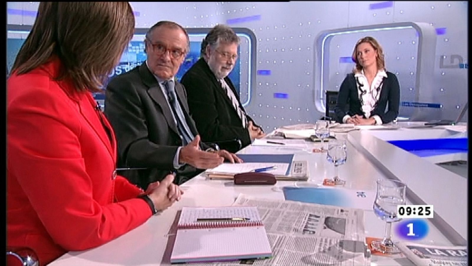 Los desayunos de TVE - Josep Antoni Duran i Lleida de CIU y Cayo Lara de IU - Ver ahora