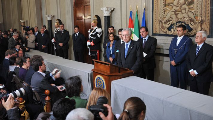 Informativo 24h - Mario Monti anuncia su Gobierno