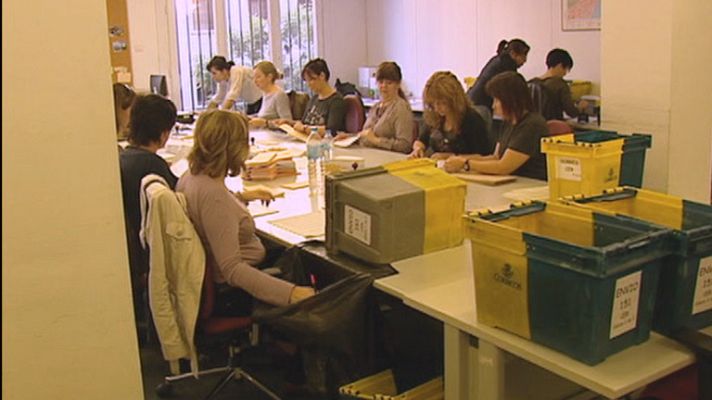 Telediario 1 - 820.000 votos por correo