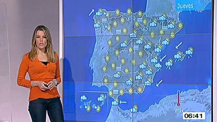 El tiempo - Cielos despejados y posibilidad de algún chubasco en la costa mediterránea