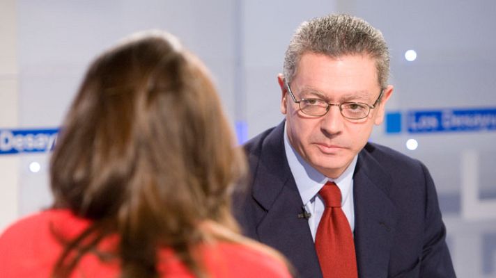 Los desayunos - Gallardón, sobre Dependencia: "Nosotros no vamos a recortar ni en euro"